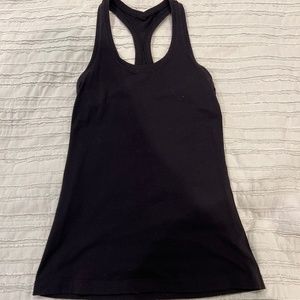 Lululemon Cool Racerback Black Tank Top